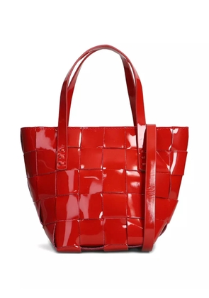 DRAGON DIFFUSION mini Japan woven shoulder bag - Red