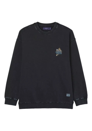 aftermaths graphic print sweatshirt - Black