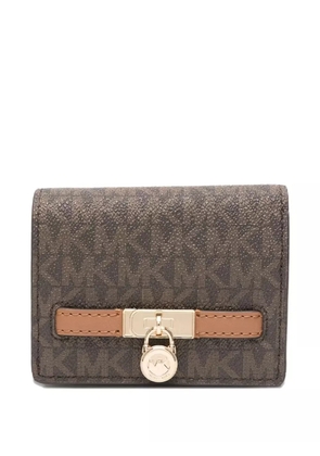 Michael Kors monogram wallet - Brown