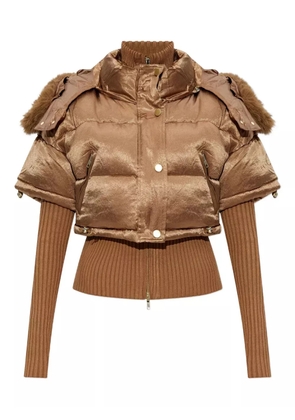 KNWLS hooded jacket - Brown
