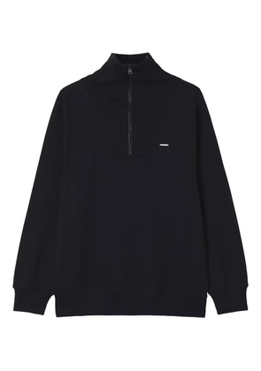 Musium Div. zip high-neck sweatshirt - Black