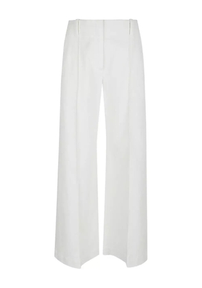 Brunello Cucinelli pressed-crease trousers - White