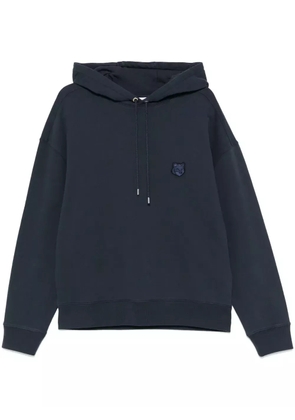 Maison Kitsuné Bold Fox Head-patch hoodie - Blue