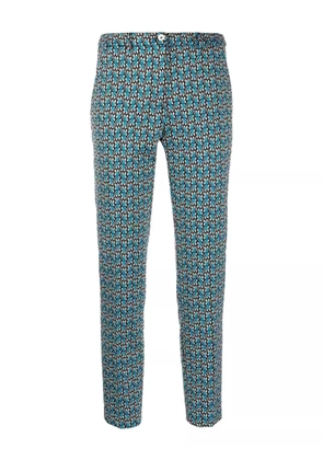 Seventy floral trousers - Blue