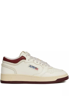 Autry Med-Way Mid leather sneakers - Neutrals