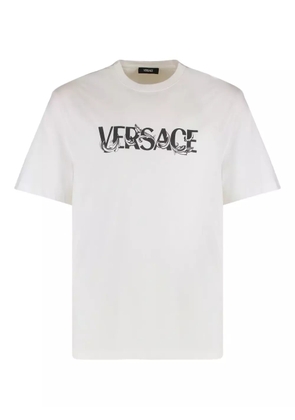 Versace logo-print T-shirt - White