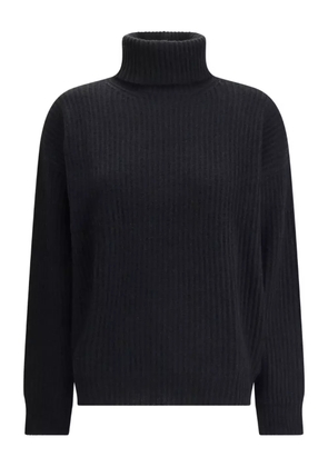 Madeleine Thompson Bailey roll-neck ribbed sweater - Black