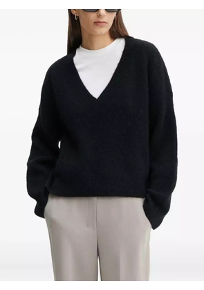 Gestuz Alpha GZ V-neck sweater - Black