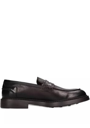 Doucal's panelled loafers - Brown