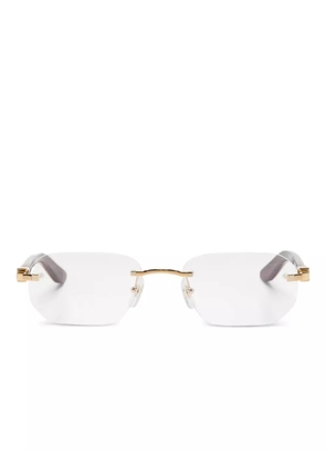 Cartier Eyewear rimless glasses - Gold
