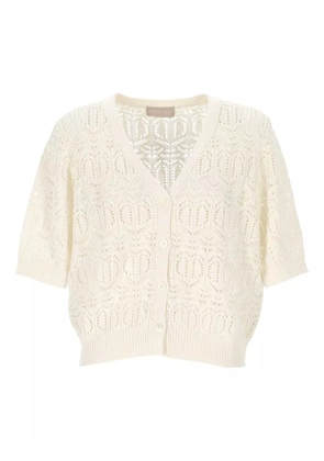 Hemisphere buttoned cardigan - Neutrals