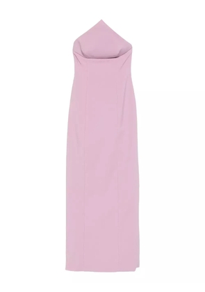 Solace London off-shoulder maxi dress - Pink
