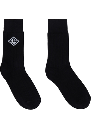 Casablanca Black Dress Socks