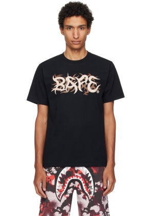 BAPE Black Trial Camo 'BAPE' Logo T-shirt