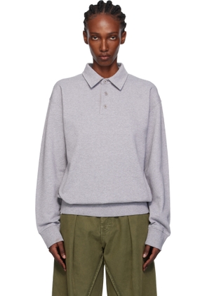 JW Anderson Gray Rugby Polo