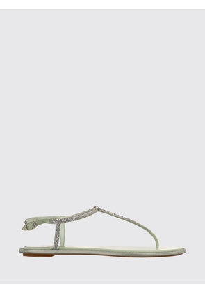 Heeled Sandal RENE CAOVILLA Woman color Green