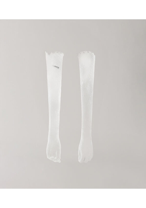Vivienne Westwood Delicate Lace Opera Gloves 43cm Eco Delicate Lace 7.5 Women