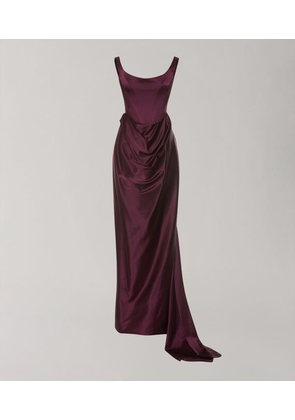 Vivienne Westwood Nova Camille Dress Naia Heavy Stretch Satin 10 Women
