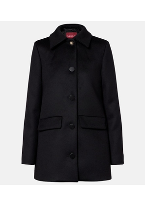 Gucci Double G wool coat