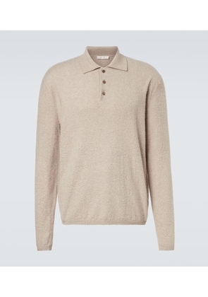 The Row Almot cotton polo sweater