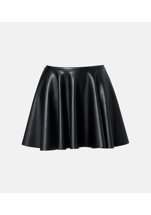 Norma Kamali Flared miniskirt