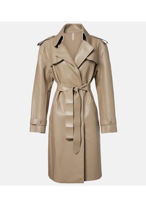 Norma Kamali Coated trench coat