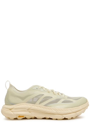 Hoka Mafate Speed 4 Lite Panelled Sneakers - Ecru - 10 (IT44 / UK10)