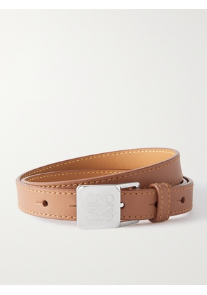LOEWE - Amazona Leather Belt - Brown - 65,70,75,80,85,90,95,100,105,110,115