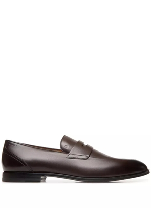 Bally Westminster Ebano leather loafers - Brown