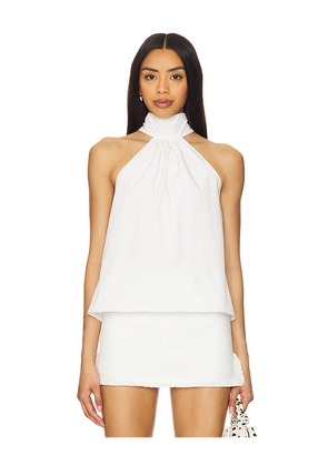 Amanda Uprichard Fontana Top in White. Size M. Also in S, XS.