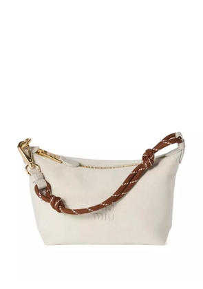 Miu Miu gabardine mini bag - White