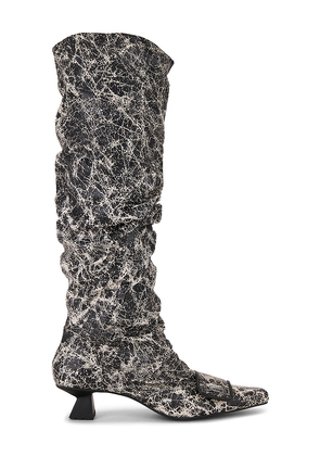 Dirt Gathered Boot in Grey. Size 36. Also in 37, 38, 39, 40, 41.