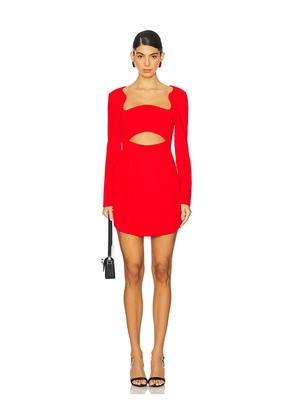 MISHA x REVOLVE Hazel Mini Dress in Red. Size M. Also in S, XXS.