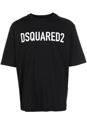 DSQUARED2 logo-print cotton T-shirt - Black