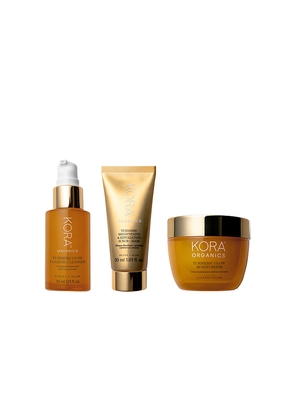 KORA Organics Turmeric Brightening Trio in Beauty: NA.