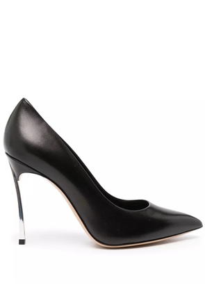Casadei Blade 110mm leather pumps - Black