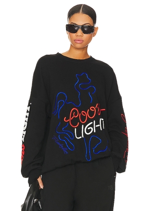 The Laundry Room Coors Light Neon Rodeo Jumper in Black. Size M. Also in S.