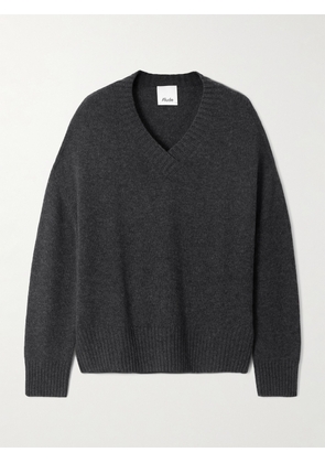 Allude - Cashmere Sweater - Gray - x small,small,medium,large,x large