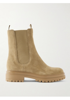 Gianvito Rossi - Chester Suede Chelsea Boots - Brown - IT35,IT36,IT36.5,IT37,IT37.5,IT38,IT38.5,IT39,IT39.5,IT40,IT40.5,IT41,IT41.5,IT42