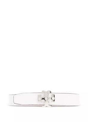 Tory Burch leather belt - White