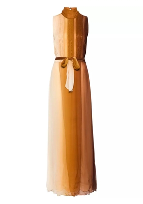 Forte Forte ombré-effect maxi dress - Neutrals