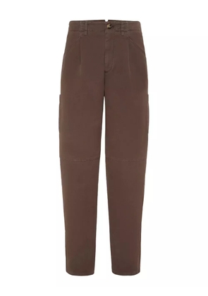 Brunello Cucinelli straight-leg trousers - Brown