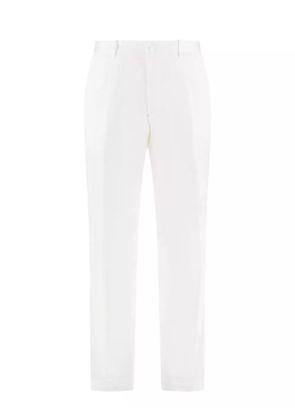 THE (Alphabet) cotton chino trousers - White