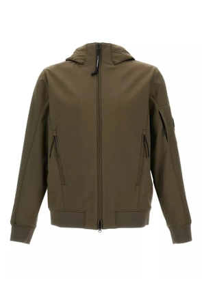 C.P. Company hooded zip-fastening jacket - Green