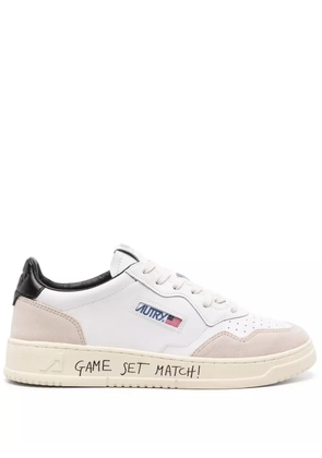 Autry Medalist leather sneakers - White