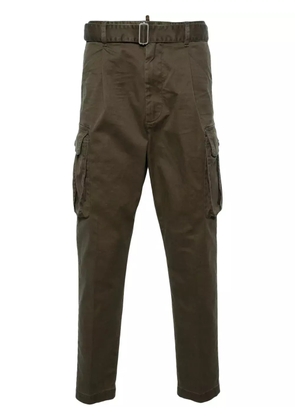 DSQUARED2 tapered-leg cargo trousers - Green
