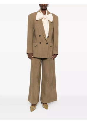 Eleh double-breasted blazer - Green