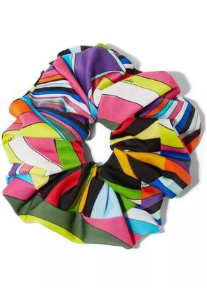 PUCCI Iride-print scrunchie - Pink