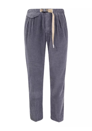 White Sand corduroy belted trousers - Grey