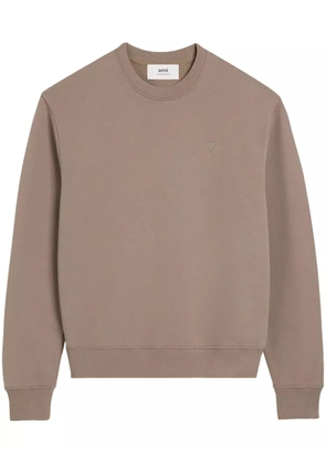 AMI Paris Ami De Coeur sweatshirt - Brown